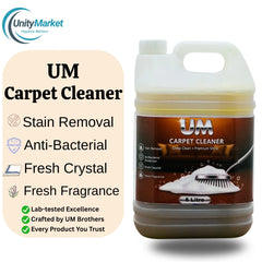 UM Carpet Cleaner 5 Litre – Tough Stain Remover & Fresh Look