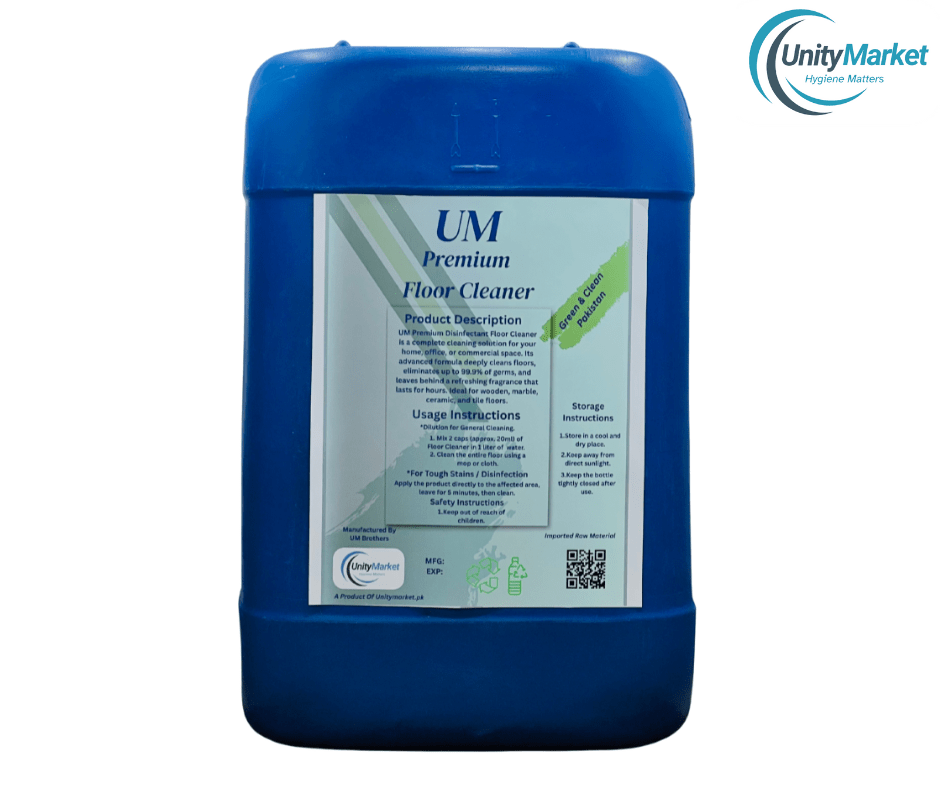 UM Premium Disinfectant Floor Cleaner 25 Litre– Deep Clean & Long - Lasting Freshness - Unity Market