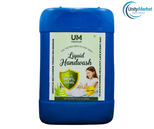 UM Premium Handwash 25 Litre– Gentle Care & Germ Protection | Vitamin E & Glycerin - Unity Market