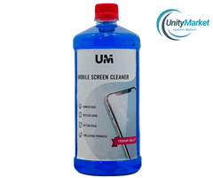 UM Premium Mobile Screen Cleaner 1 Litre – Shine, Protect & Refresh - Unity Market