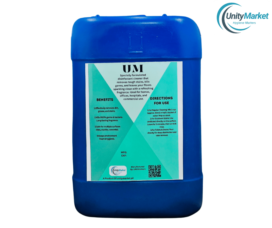 UM Phenyl Sweeping Liquid 25 Litre– Kill Germs & Long - Lasting Freshness - Unity Market