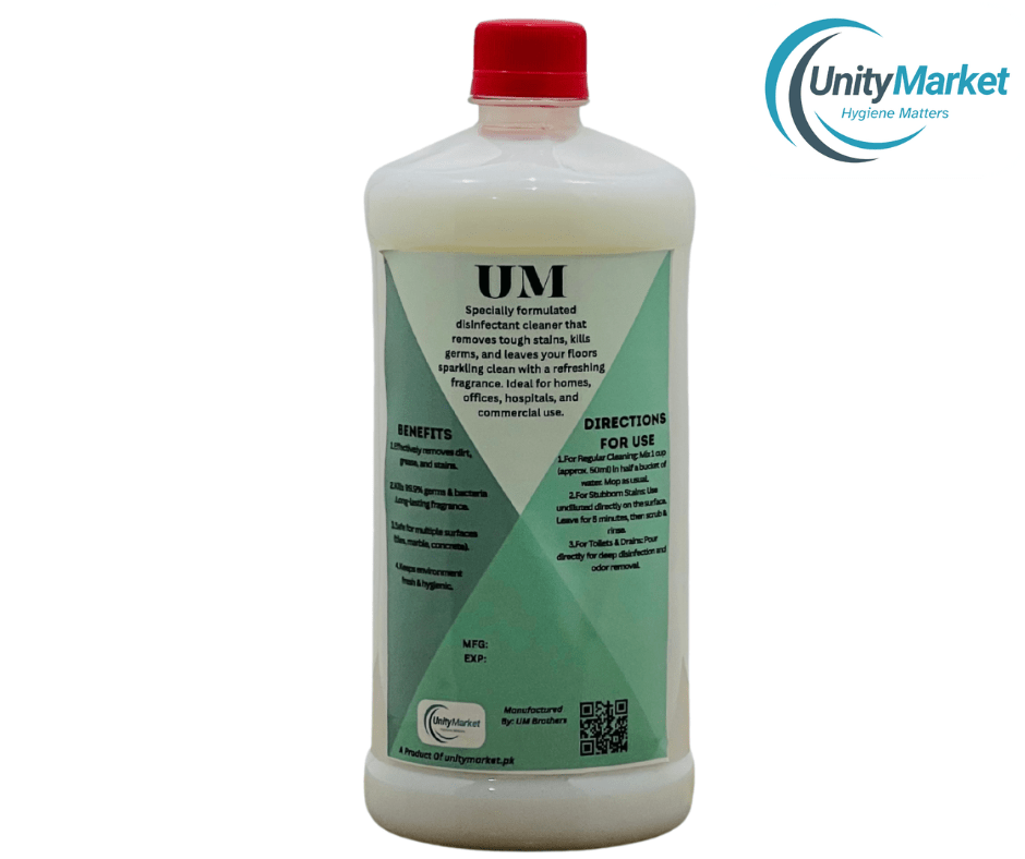 UM Phenyl Sweeping Liquid 1 Litre – Kill Germs & Long - Lasting Freshness - Unity Market