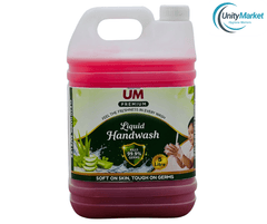 UM Premium Handwash 5 Litre – Gentle Care & Germ Protection | Vitamin E & Glycerin - Unity Market