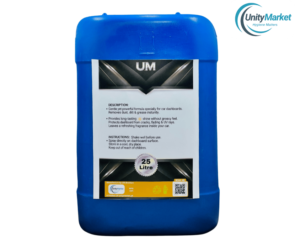 UM Ultra Shine Car Dashboard Polish 25 Litre– Best Car Dashboard Polish in Pakistan | Shine & UV Protection - Unity Market