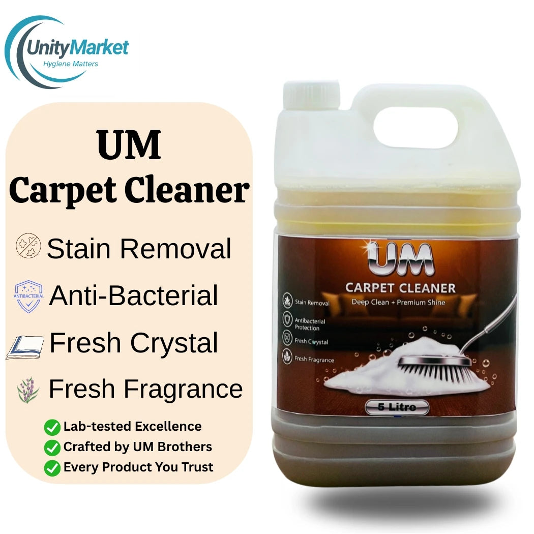 UM Carpet Cleaner 5 Litre – Tough Stain Remover & Fresh Look